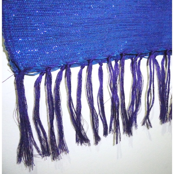 Royal Blue Table Runner - Picture 3 of 4